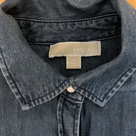 Micheal Kors - S - button up Jean blouse - Picture 2 of 2